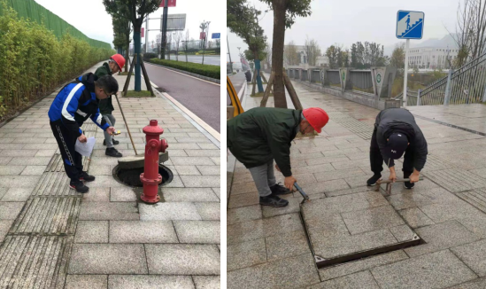 臨港公司突擊完成三江新區(qū)給水井蓋編號和建檔上報(bào)工作